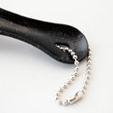 Italy Shoehorn-K�@Black Lame